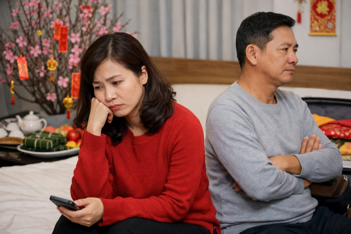 10 năm ăn Tết nhà chồng, tôi nghẹn lòng khi chồng gạt phăng ý định Tết về ngoại